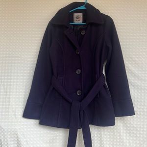 Purple Be Cool Pea Coat
